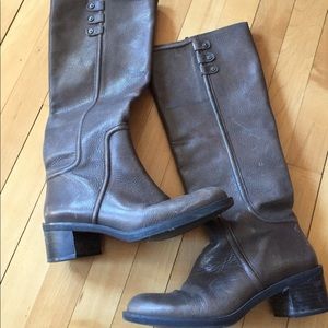 Enzo Angiolini knee length women’s leather boots
